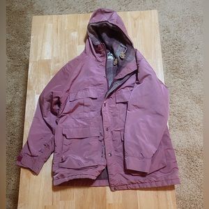 LL Bean jacket with flannel lining